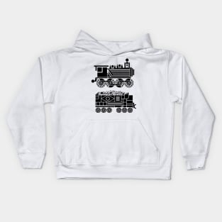 Steam Engine Kids Hoodie